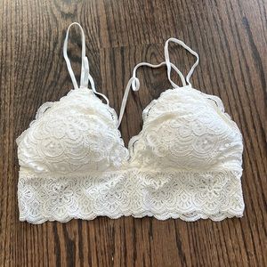 Aerie cream bralette